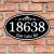 Custom Aluminum House Address Sign: Personalized Home Plaque
