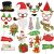 28 PCS Christmas Photo Booth Props – Festive Holiday Fun