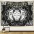 Mystic Sun & Moon Tapestry – Black & White Wall Hanging
