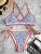 ZAFUL Women’s Bohemian Strappy Bikini Set