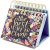 bloom Daily Planners Undated Inspirational Desk Calendar