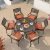 PURPLE LEAF 7-Piece Cast Aluminum Dining Set