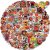 100 Pcs Sport Stickers for Kids – Waterproof Vinyl Decals