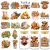 Highland Cow UV DTF Cup Wraps & Furniture Decals 20 Sheets
