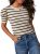 Dokotoo Women’s Short Puff Sleeve Knit Tops