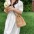 Women’s Summer Straw Bucket Bag